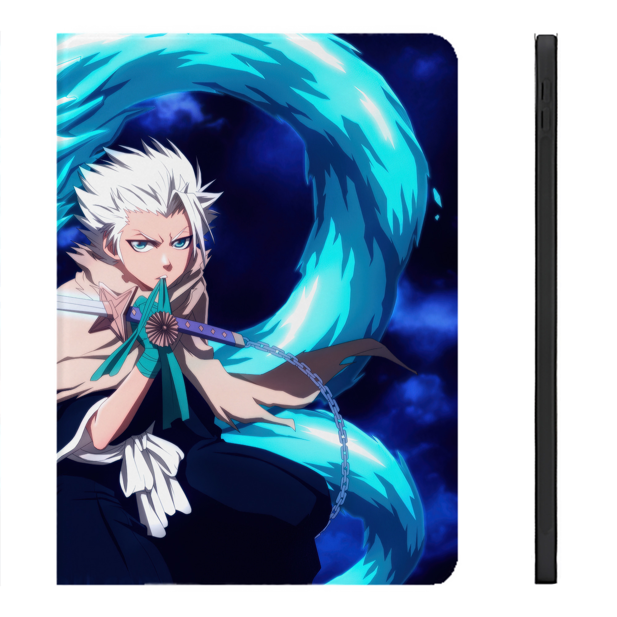 （画像用） ブリーチ BLEACH IPadケース ペンホルダー付き ブックスタイルデザイン